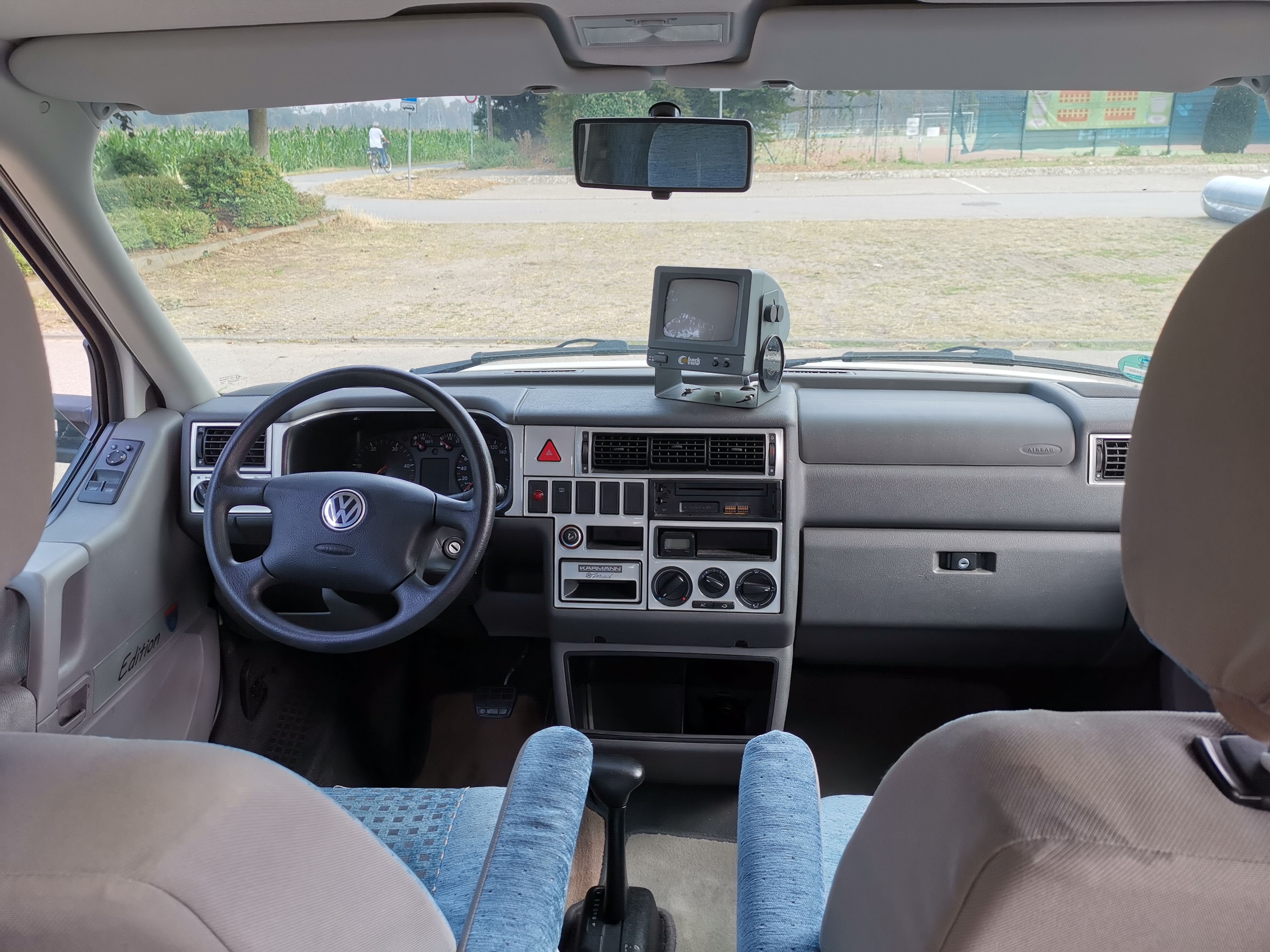 Blick ins Fahrerhaus