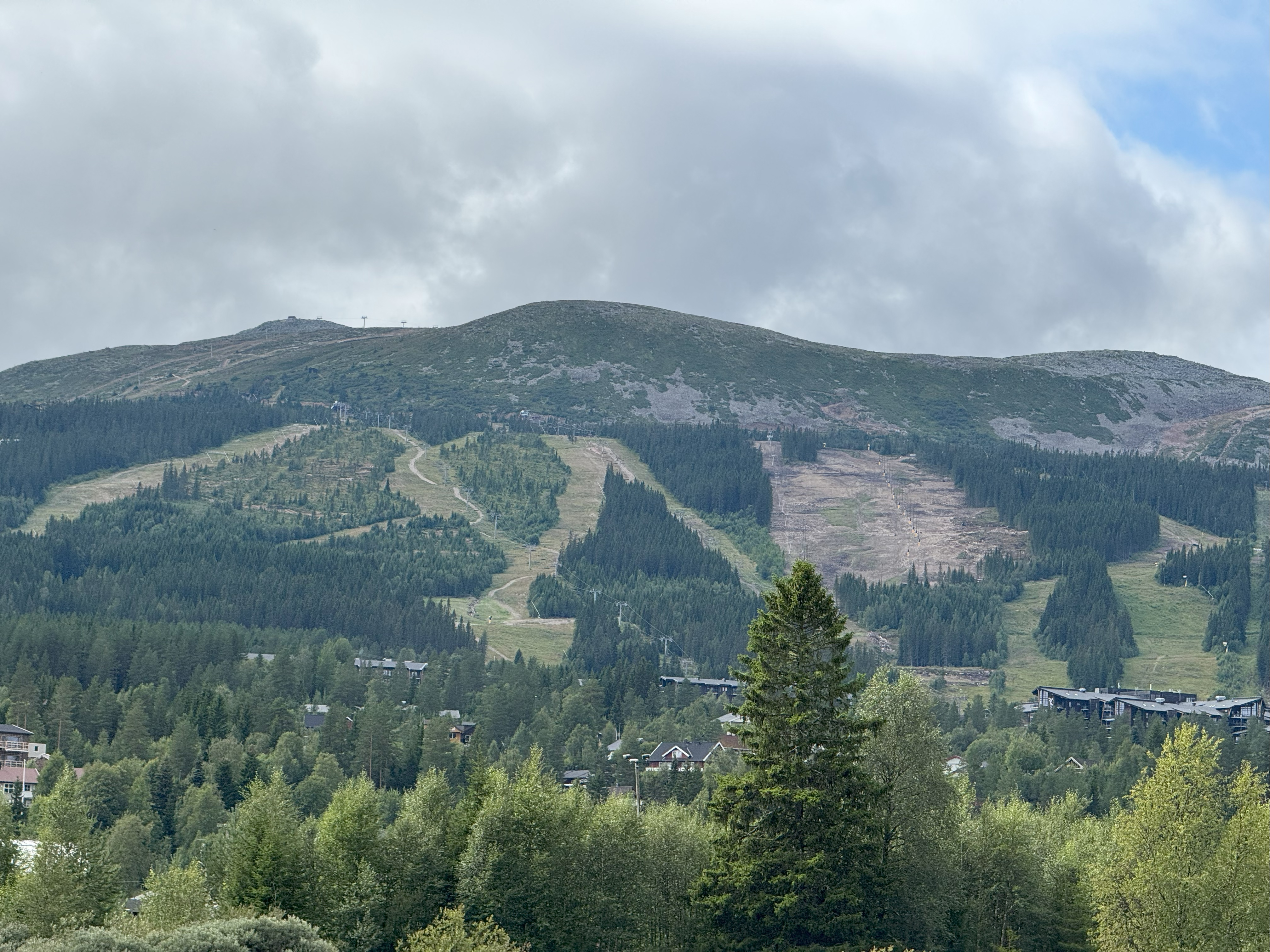 Skiabfahrten bei Trysik