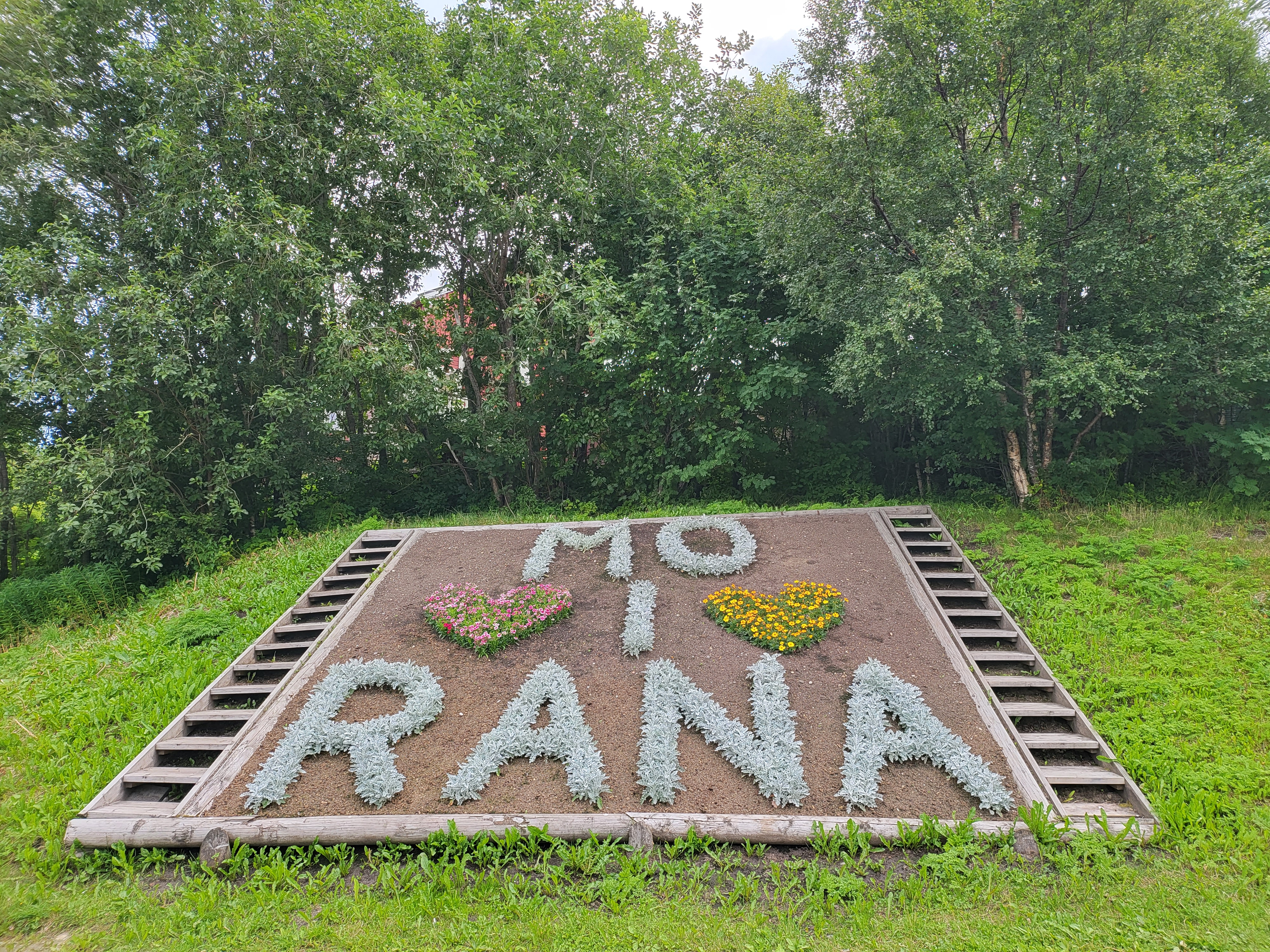 Blumenempfang Mo i Rana