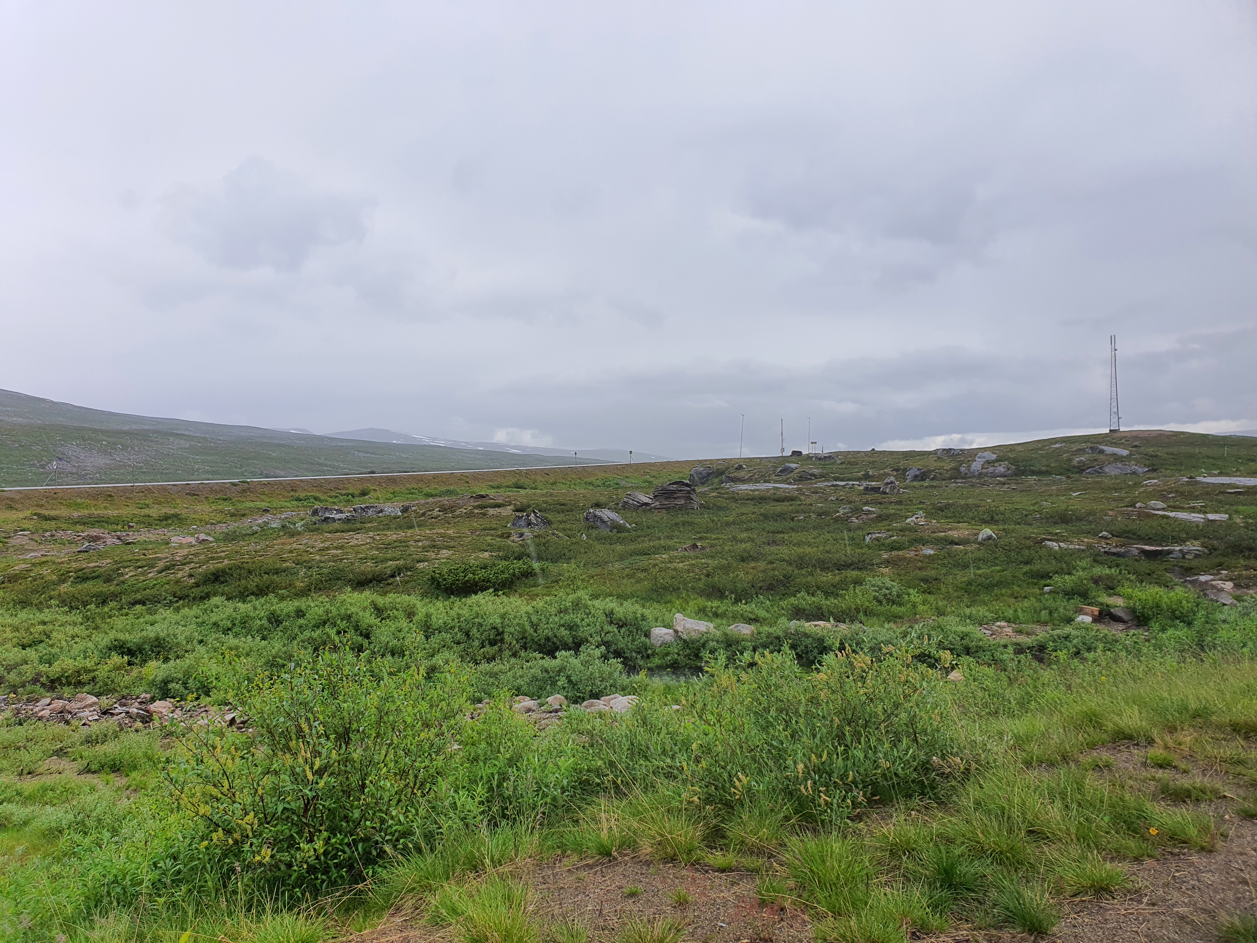 Blick in die Weite von Norwegen