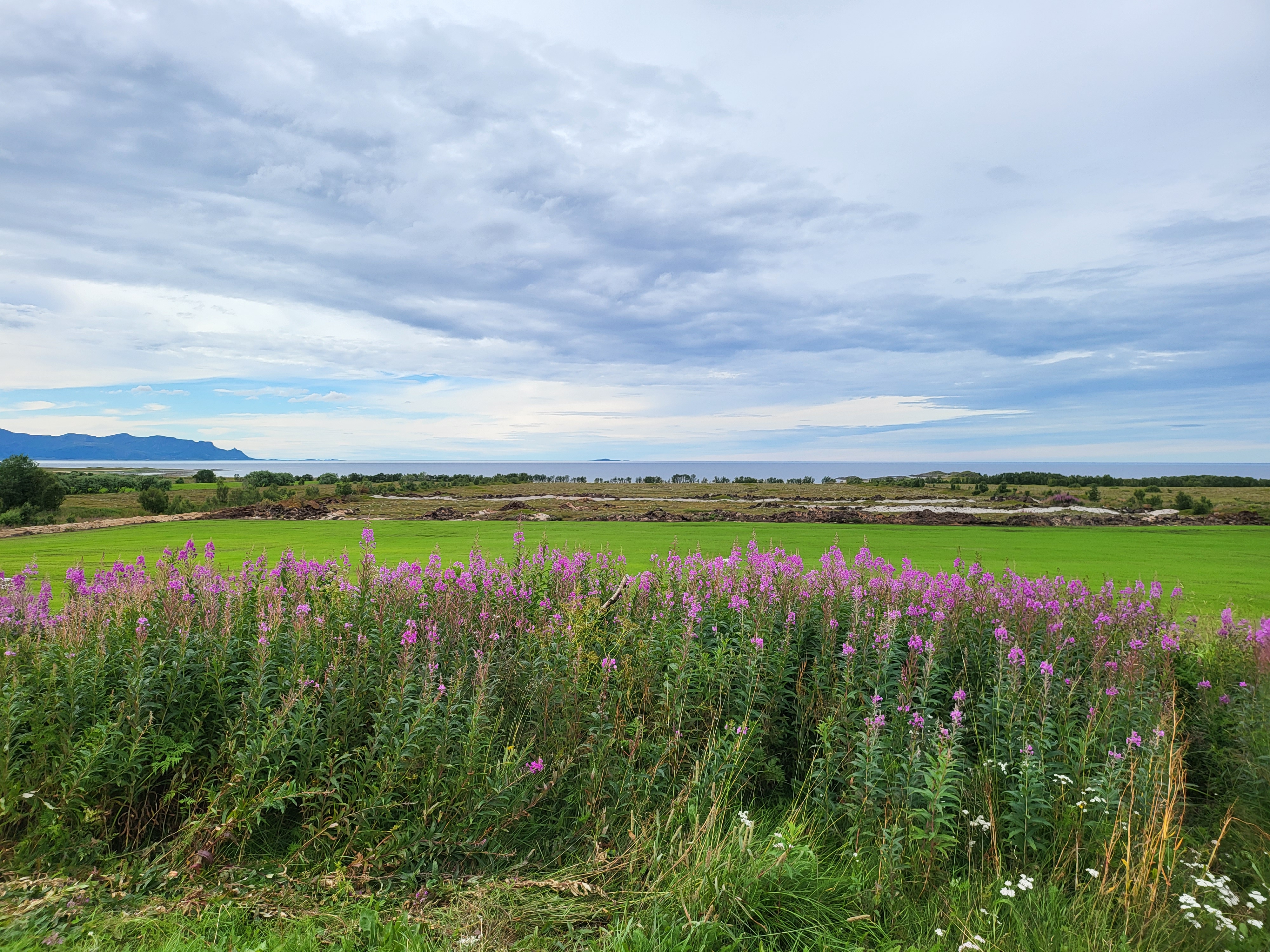 Blick in die Weite von Norwegen