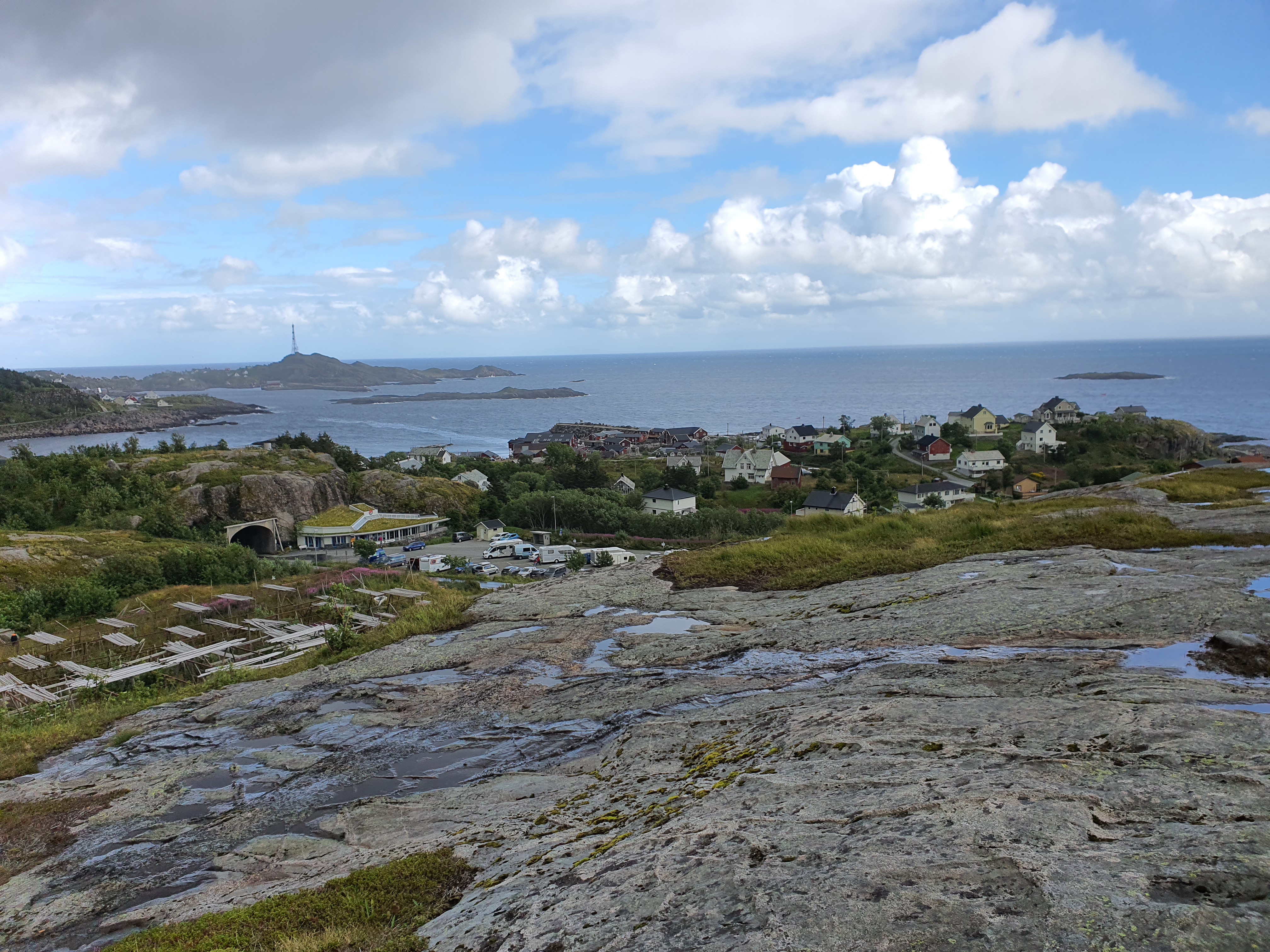 Å i Lofoten Parkplatz