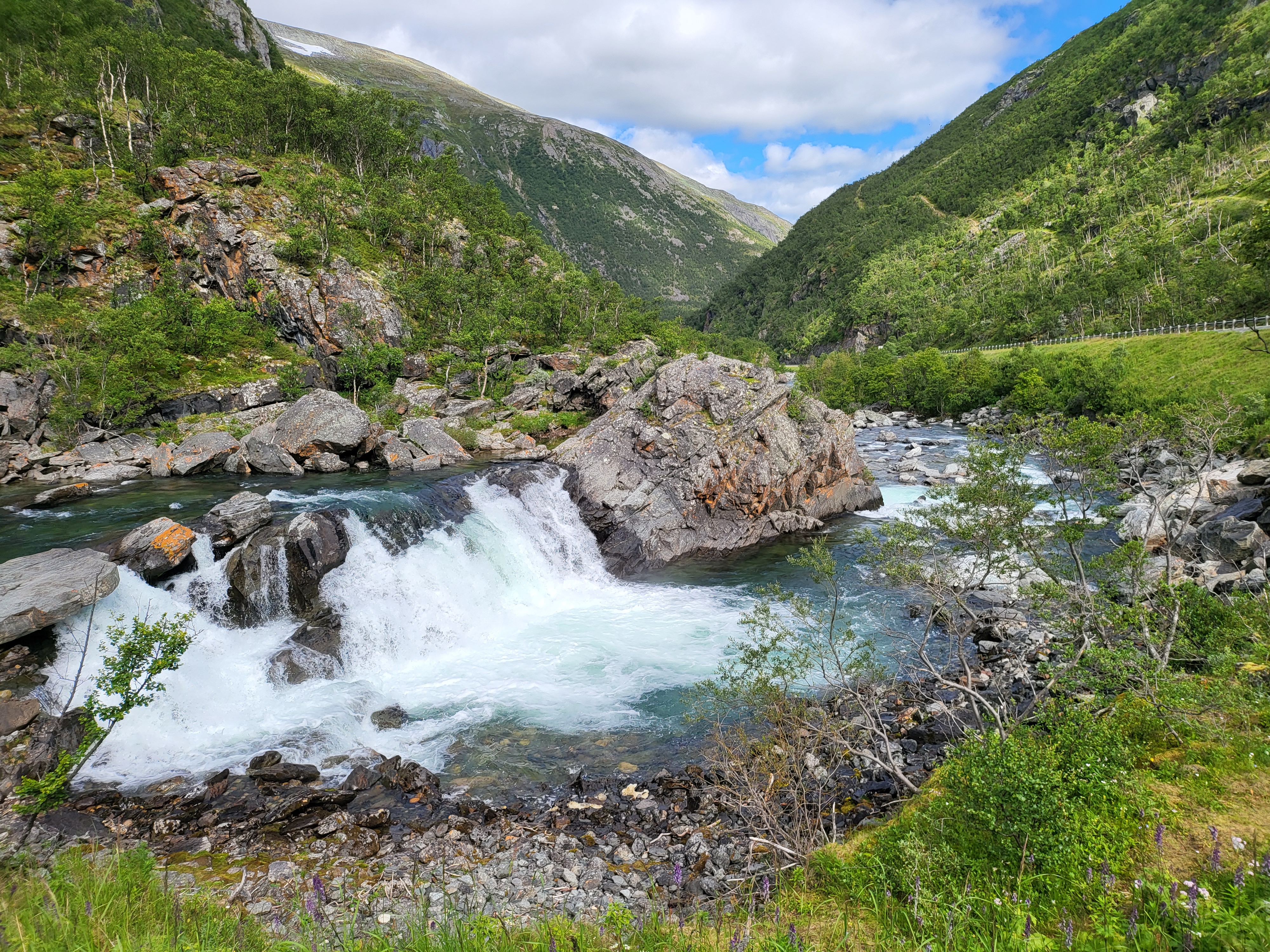Blick auf Norwegen