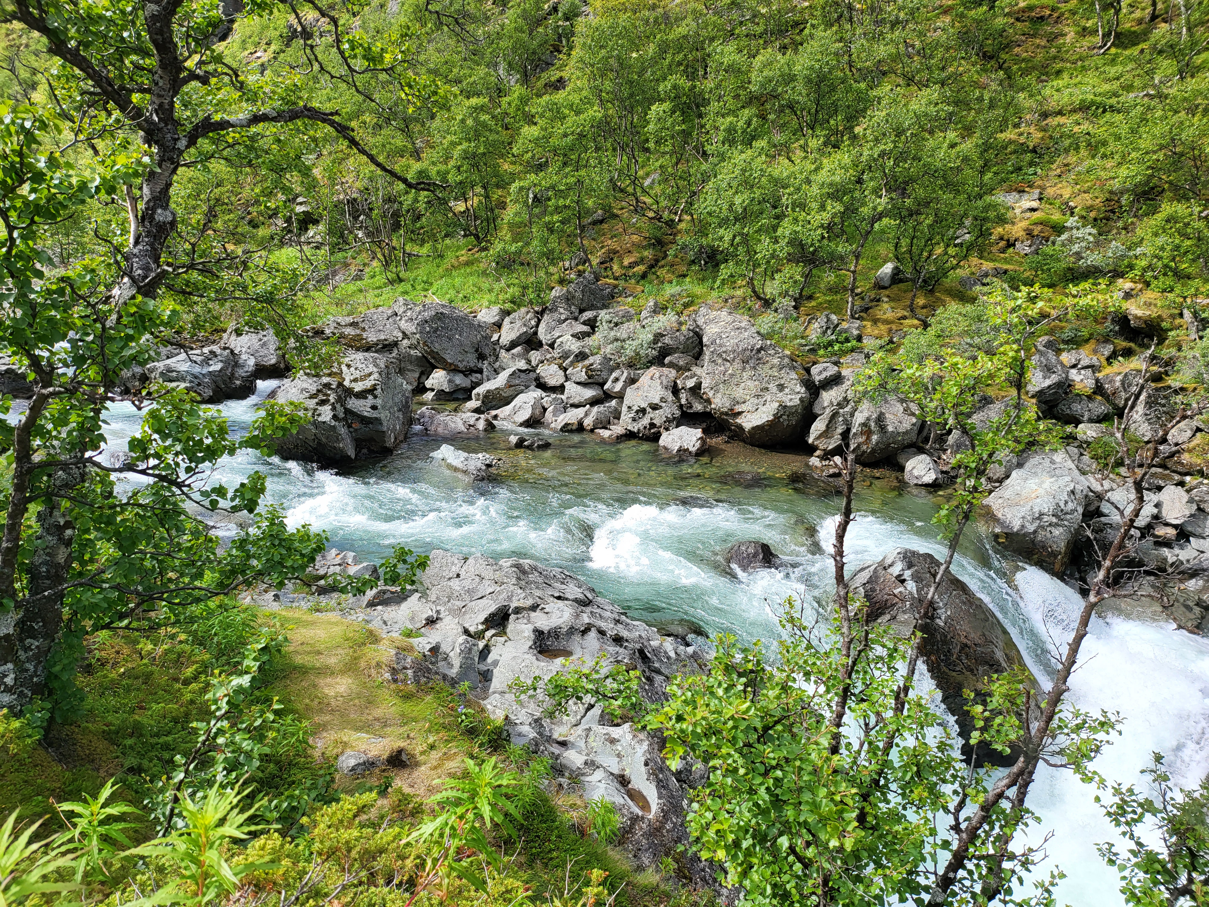 Blick auf Norwegen