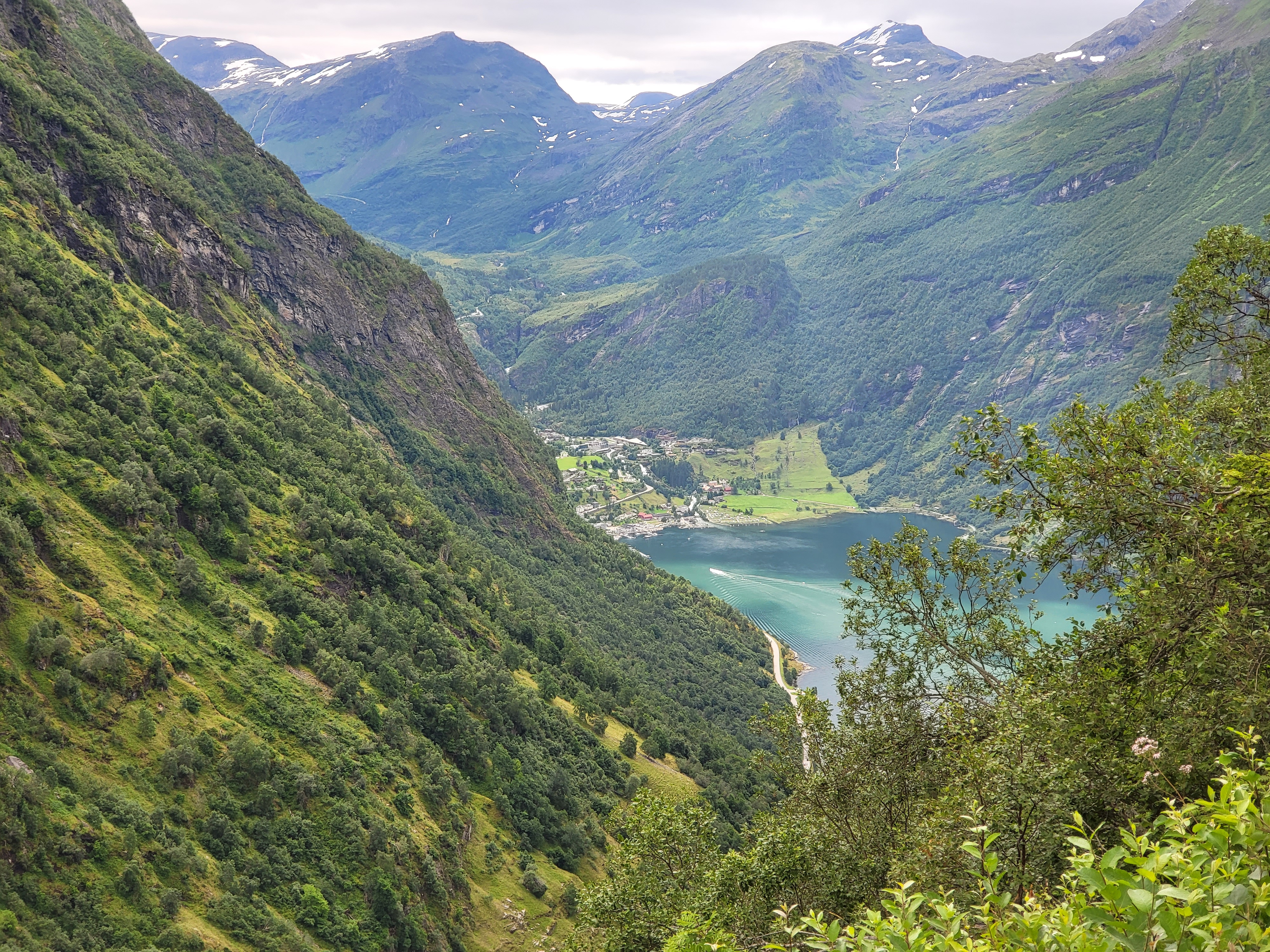 Blick auf Norwegen