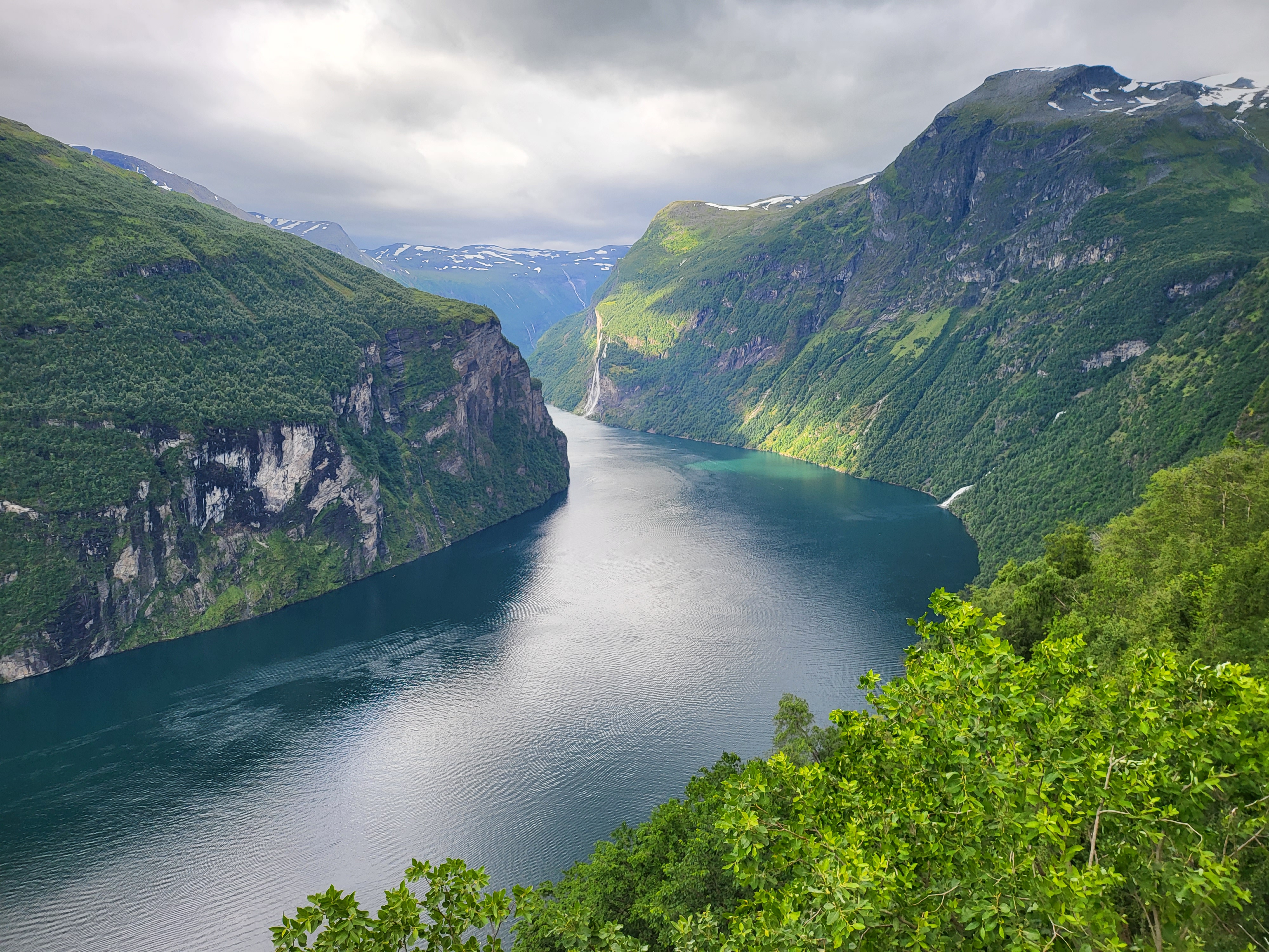 Blick auf Norwegen