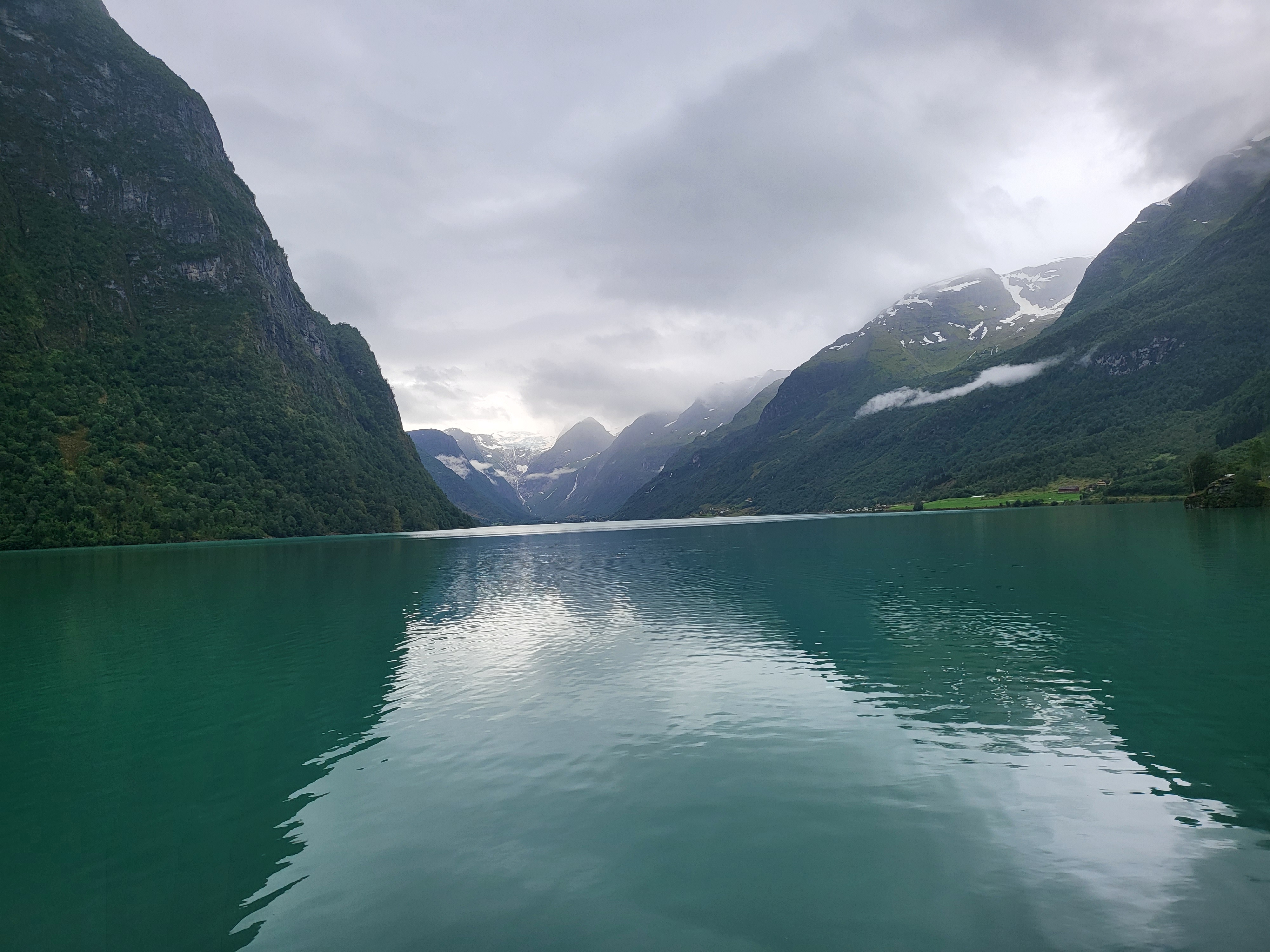 Blick zum Gletscher