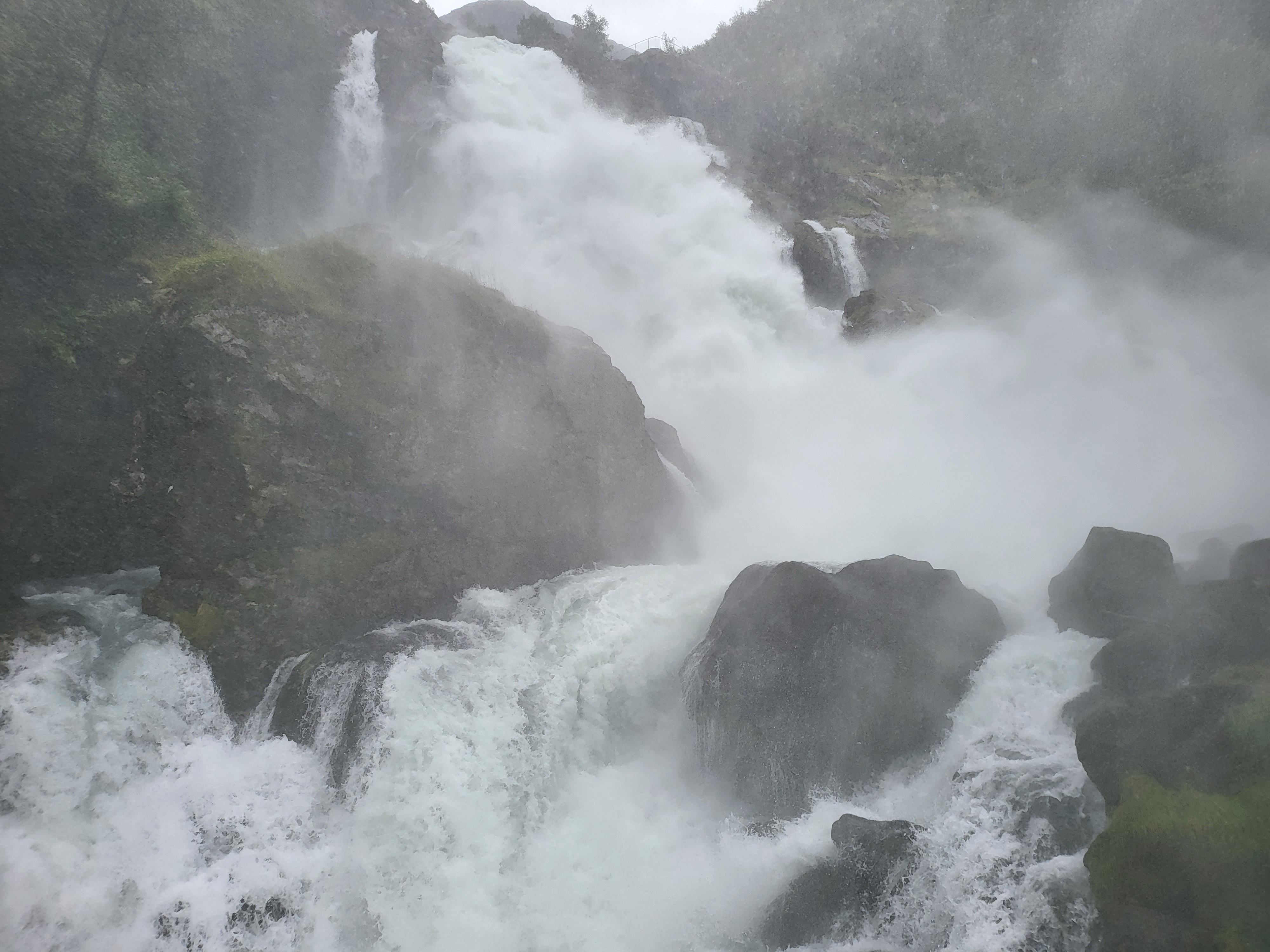 Blick auf den Volefossen