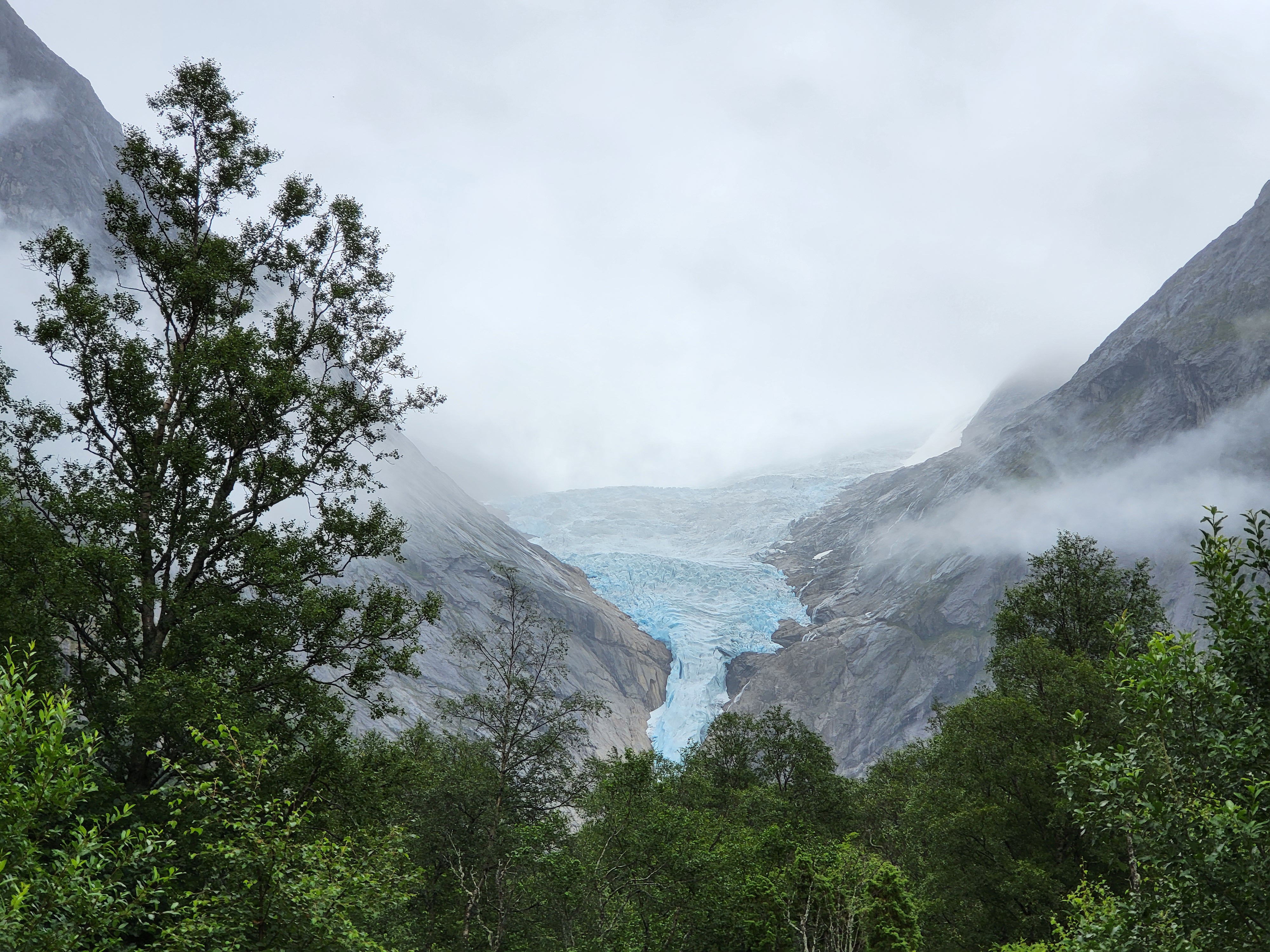 Blick auf den Volefossen
